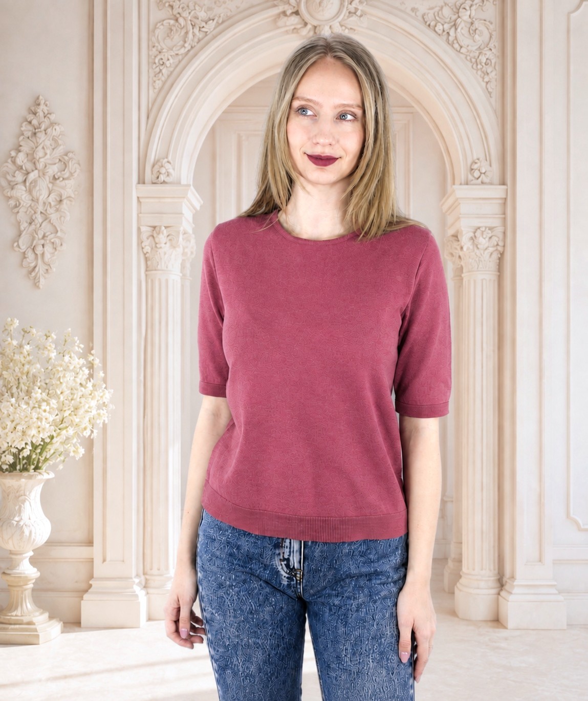 Bluză EMY Rose Tan